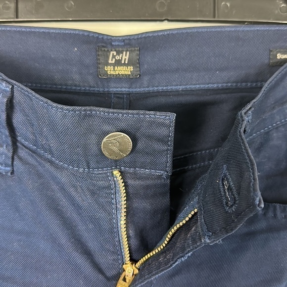 Citizen of Humanity Dani Cropped Straight Leg Pants Blue Size 24 - Picture 5 of 14